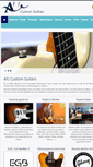 Mobile Screenshot of afjguitars.com